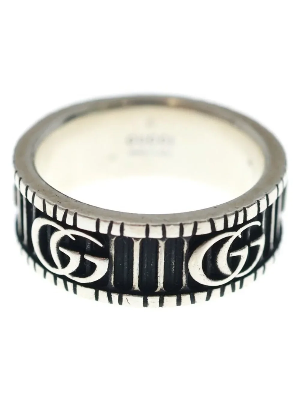 Gucci Double Ring Silver